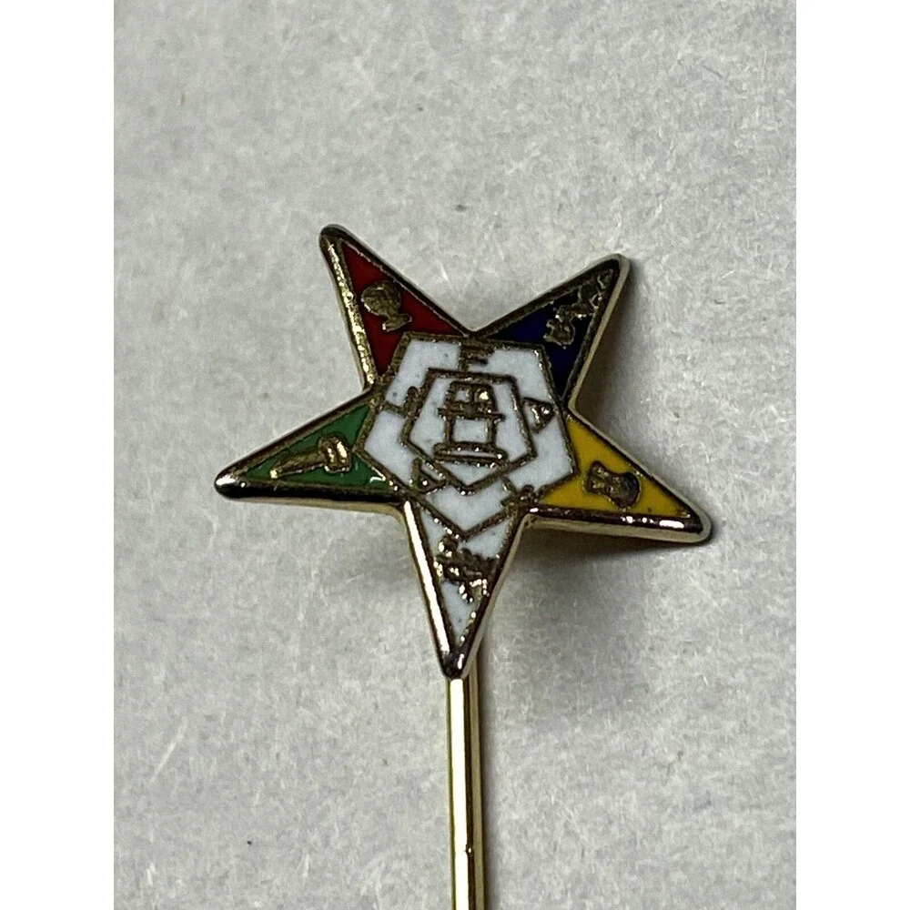 Vintage Order Of The Eastern Star Masonic Stick Pin Mason